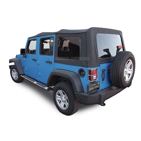 2010-2018 Sierra Replacement Convertible Top - Jeep Soft Top