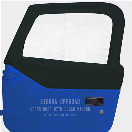 Sierra Offroad Soft Upper Doors for Jeep Wrangler - Blue Twill