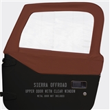 Sierra Offroad Upper Doors for Jeep Wrangler - Bordeaux