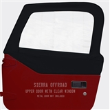 Sierra Offroad Upper Doors for Jeep Wrangler - Black