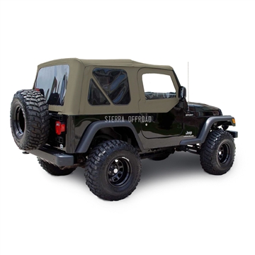 Sierra Offroad Factory Wrangler Top & Door Skins: Parchment