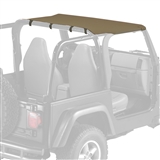 Jeep Sun Top for 1997-2006 Wrangler TJ - Sandalwood Sailcloth