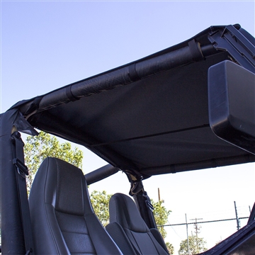 Replacement Jeep Sun Top for 1987-1991 Wrangler YJ - Black Denim