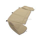 Jaguar XK8 1007-2006 Convertible Boot Cover Kit - Ivory Everflex Vinyl