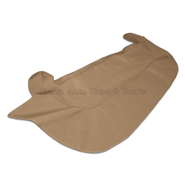 Replacement 1972-1974 Jaguar XKE V12 Series Boot Cover in Tan