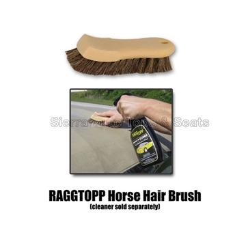 RaggTopp Natural Horse Hair Brush