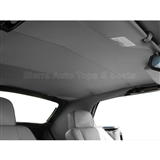 Jaguar XJS Convertible Replacement Headliner - Silver Foam-Back