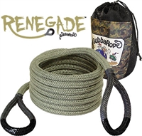 Bubba Rope 3/4" x 20' Renegade, 19,000-lb. Kinetic Rope, Black Eyes