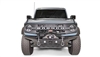 Fab Fours '21+ Ford Bronco Stubby Front Bumper, Matte Black