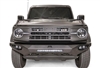 Fab Fours '21+ Ford Bronco Vengence Front Bumper, Matte Black