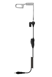 Concierge Coiled Tube Earpiece for  M1 - Motorola 2-Pin
