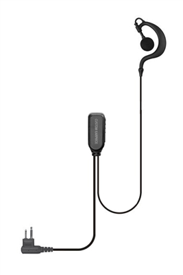 Messenger G Earhook Earpiece compatible with M1 - Motorola 2-Pin two-way radios