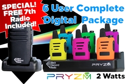 Pryzm 6-User System with FREE 7th Radio!