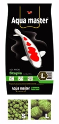 Aqua Master Staple Koi Food Large Pellet 22 lbs
