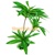 Aquarium Ornament Plastic Plants  4332