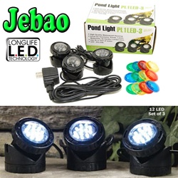 Jebao 3-LED Pond Light