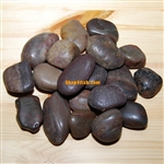 30 lbs Red Polished River Pebble Stone 2"-3"