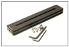 8.00 Inch Long 5/8 Thick Rail (One Slot & Holes on Each End)