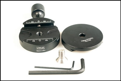 2.625 diameter Round Clamp with Dovetail Adapter