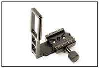 L Bracket With Clamp for Cameras with Battery Grips