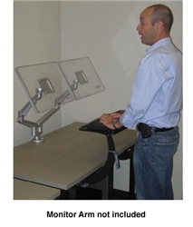 ESI Sit-Stand Keyboard Arm & Platform System