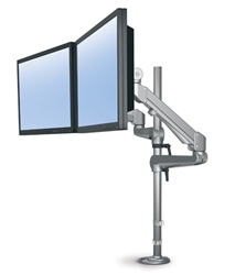 ESI EDGE Lite, Pole-Mount Dual Monitor Arm