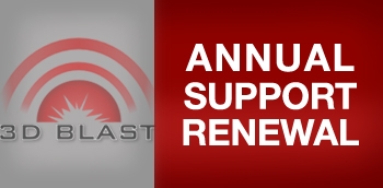 3D BLAST Annual Support Renewal