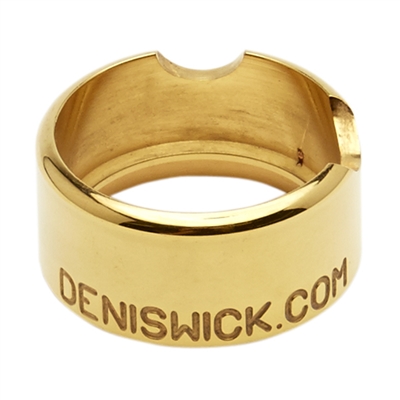 Denis Wick Tone Collar for Bb Cornet; Gold Plated