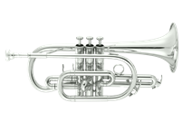 John Packer Bb Cornet - silver