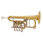 John Packer Bb/A Piccolo Trumpet - lacquer