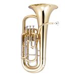 John Packer Euphonium - in-line - gold lacquer