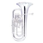 John Packer Euphonium - 4 valve compensating silver