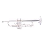 John Packer Bb Trumpet Light Weight - JP Smith-Watkins - silver