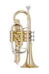 John Packer Bb Cornet - JP Smith-Watkins - solid silver leadpipe - lacquer