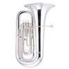 John Packer BBb Tuba - JP Sterling - silver with winter case