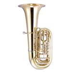 John Packer BBb Rotary Valve Tuba - JP Sterling - gold lacquer