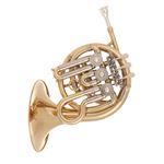 John Packer Bb Mini French Horn - gold lacquer