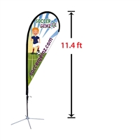 Replacement 33" x 91" Medium Tear Drop Flag