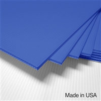 IntePro Corrugated Plastic - Light Blue