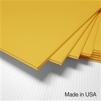 IntePro Corrugated Plastic - Yellow
