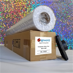 Holographic Glitter Adhesive Vinyl 50"x150'