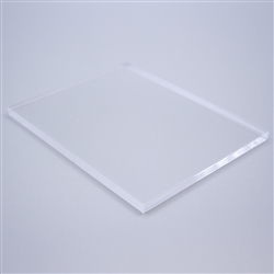 Cast Acrylic Clear 4' x 8' x 6.0 mm (1/4")