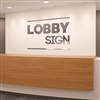 Dimensional Letters Custom Office Lobby Sign Kit