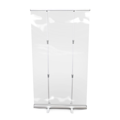 Roll Up Clear Sneeze Guard 45" W X 78" H