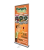 Double Sided 33" Retractable Roll Up Banner Stand - Stand Only