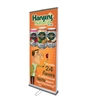 Double Sided 33" Retractable Roll Up Banner Stand with Vinyl Prints