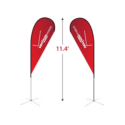 Medium Tear Drop Flag Kit