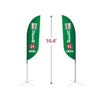 Small Feather Flag Kit