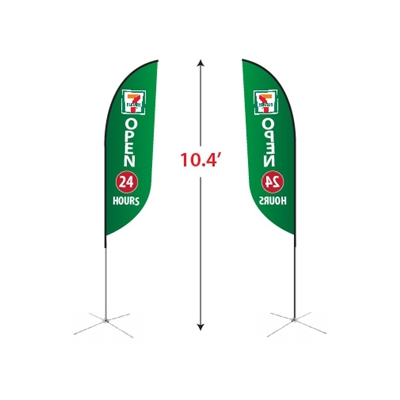 Small Feather Flag Kit