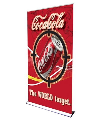 HD Retractable Banner Stand 48" with Vinyl Print